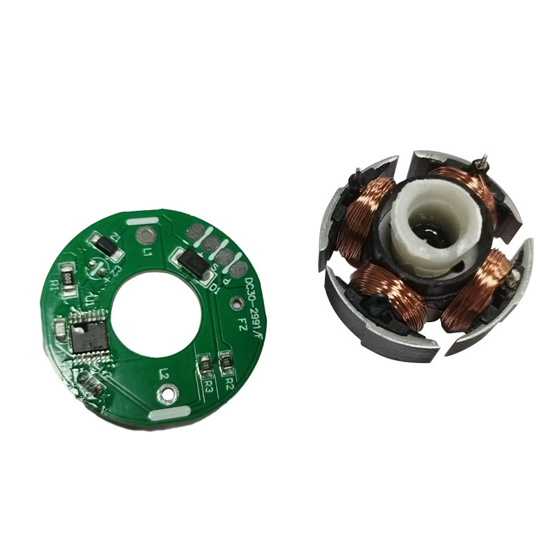 100k RPM High-Speed Hair Dryer Brushless Motor Drive PCBA Solution