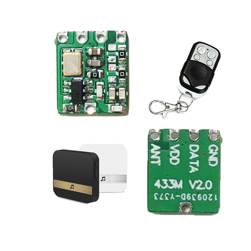 433M315M Wireless Long-Range Small-Size CEFCC-Certifiable Signal Remote Controller PCBA Solution