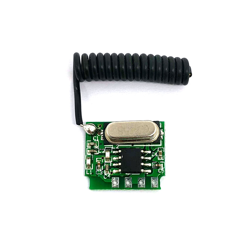 RF remote control receiver high-sensitivity lighting 433MHz wireless long-range receiver board PCBA Solution