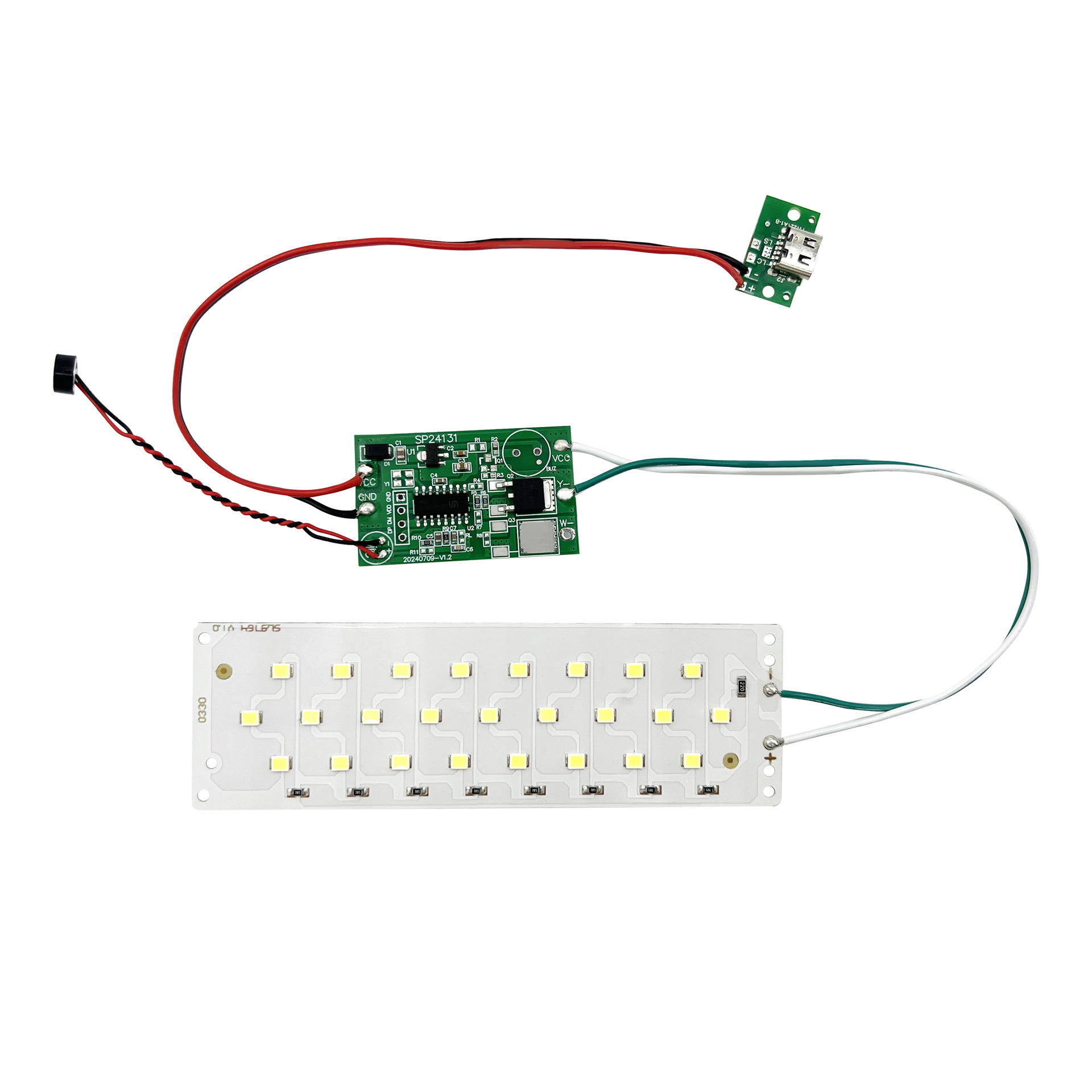 Smart voice desk lamp touch sensor switch PCBA Solution