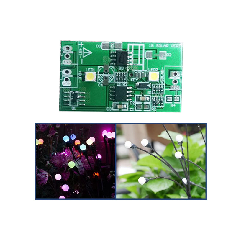 Solar firefly ground stake PCBA Solution