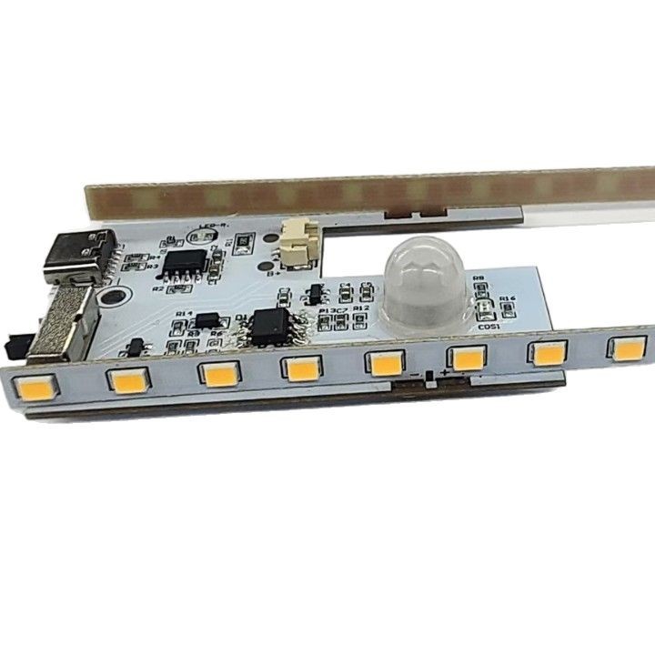 Human body sensor light stairs corridor night light small appliance professional PCBA Solution
