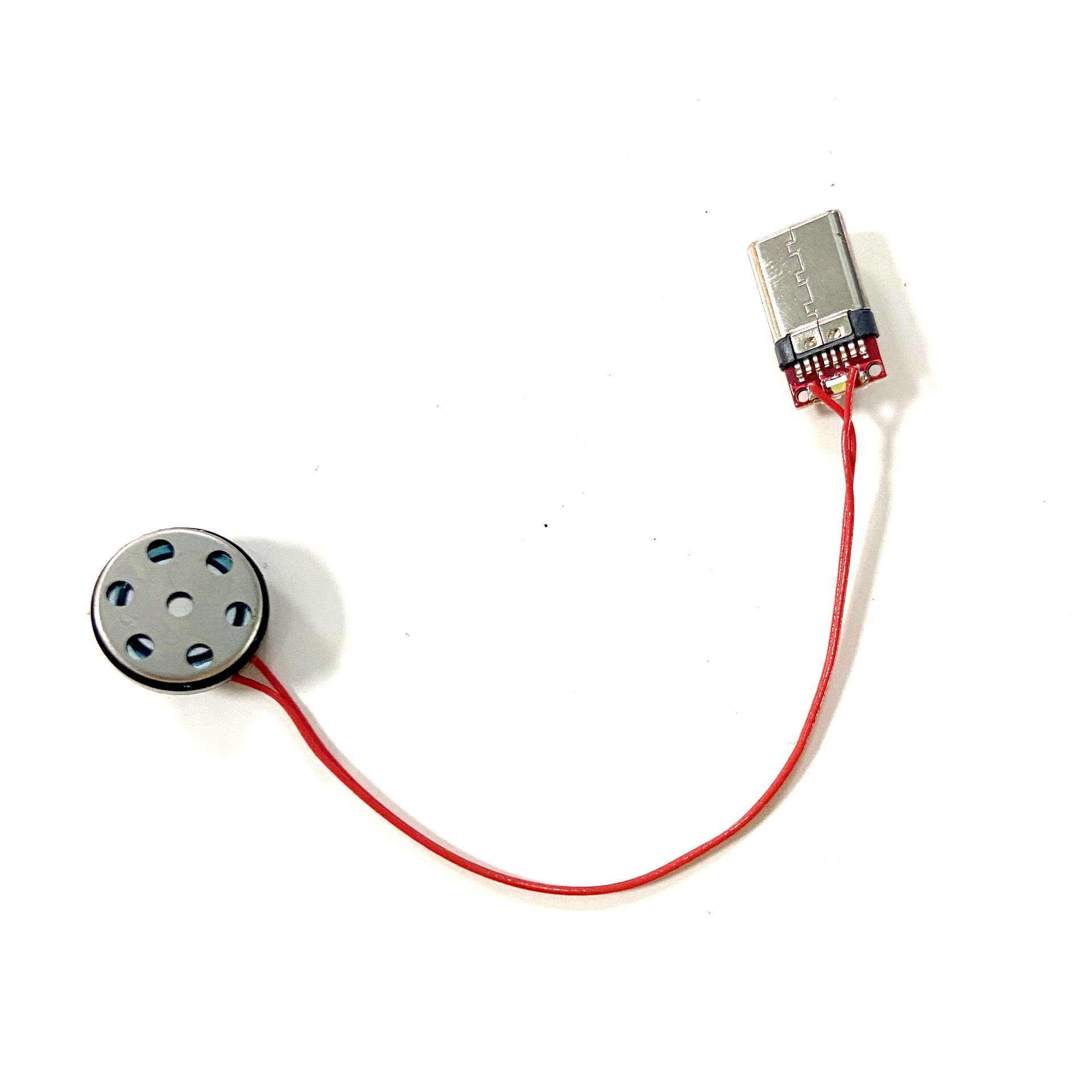 Glowing music lollipop TypeC clip with split connector chip PCBA Solution