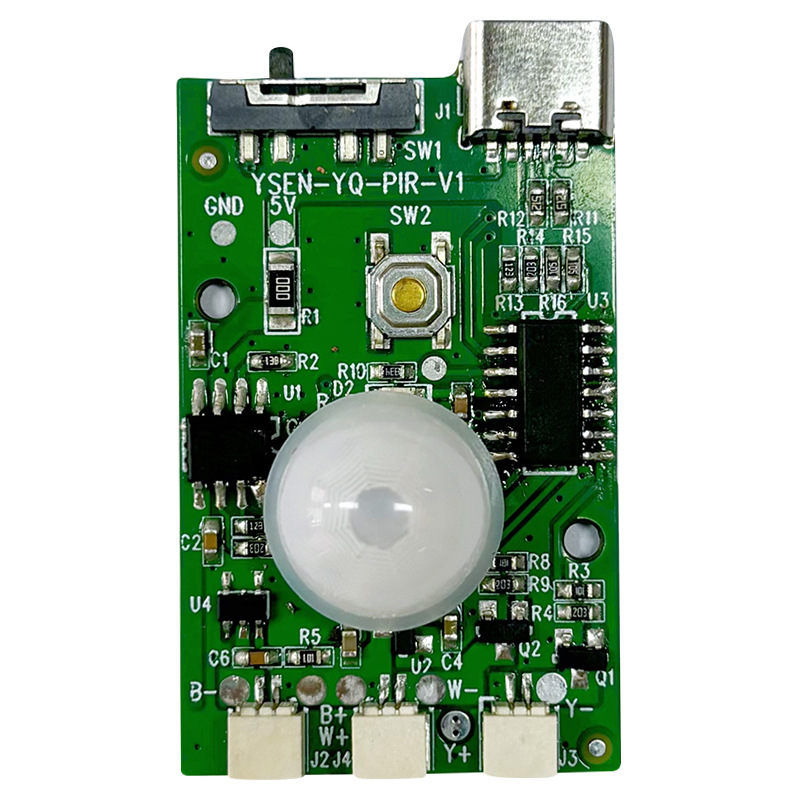 Ambiance light sound control sensor flashing light cabinet monochrome light sensor wardrobe light PCBA Solution