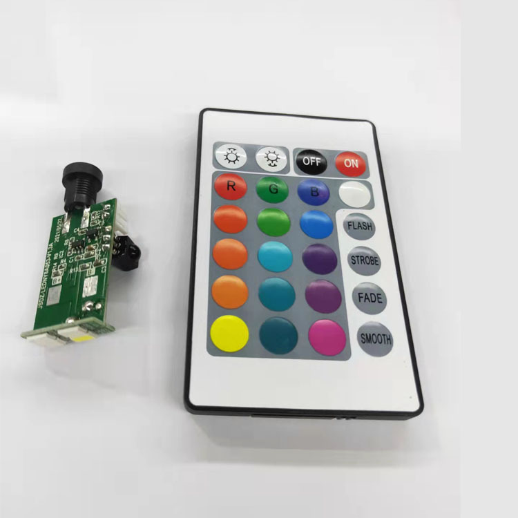 Tap light 7-color vibration switch with charging function tap light board factory PCBA Solution