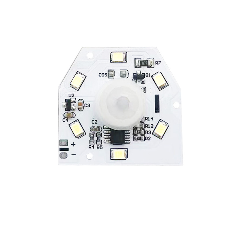 Smart human body sensor concealed night light microwave radar sensor device PCBA Solution