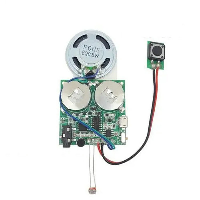Toy greeting card recording module IC electronic voice DIY creative gift music custom PCBA Solution